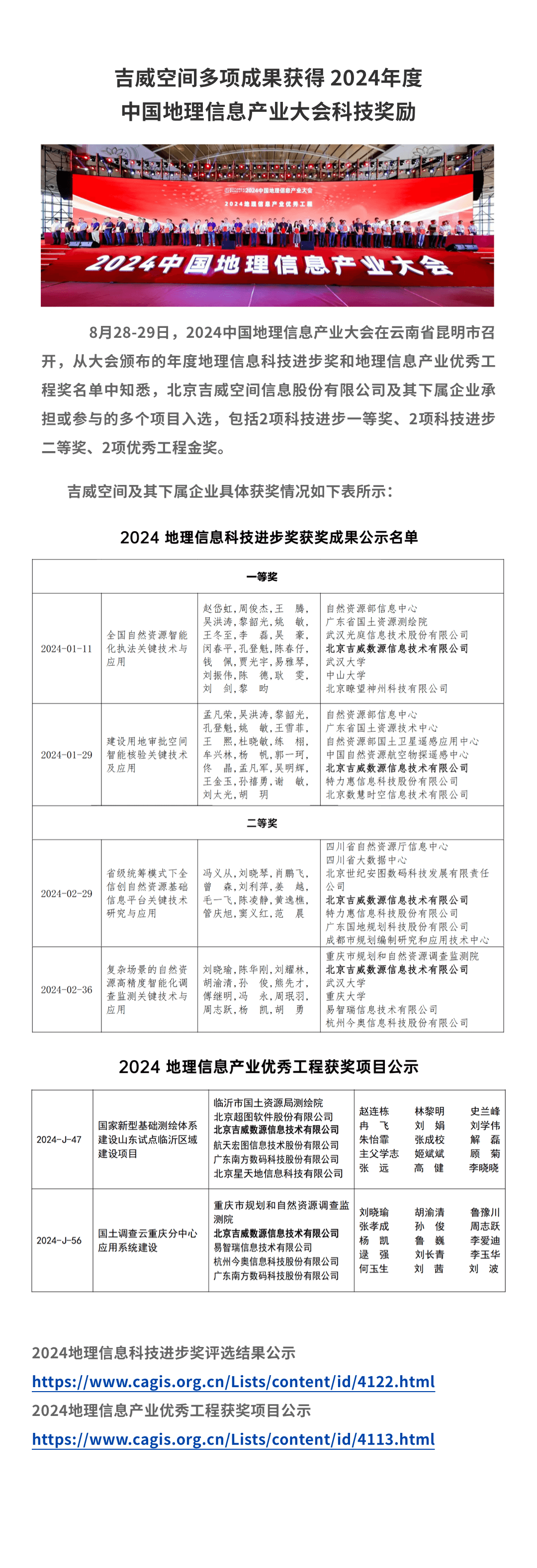 吉威空间多项成果在2024中国地理信息产业大会上获得奖励-2.png